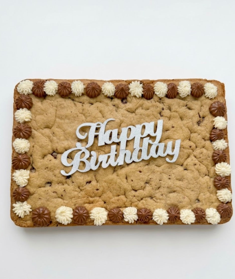 Chocolate Chip Cookie cake