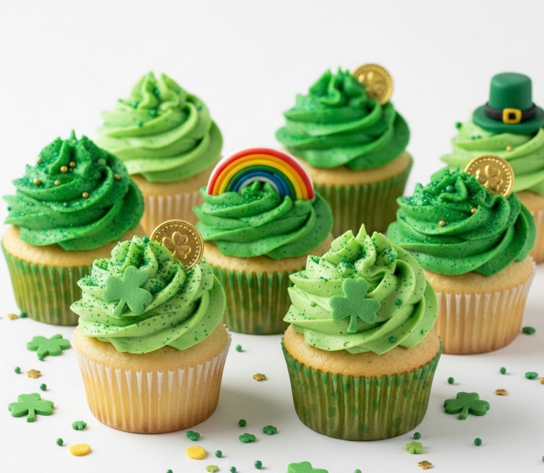 Lucky Charm Cupcakes